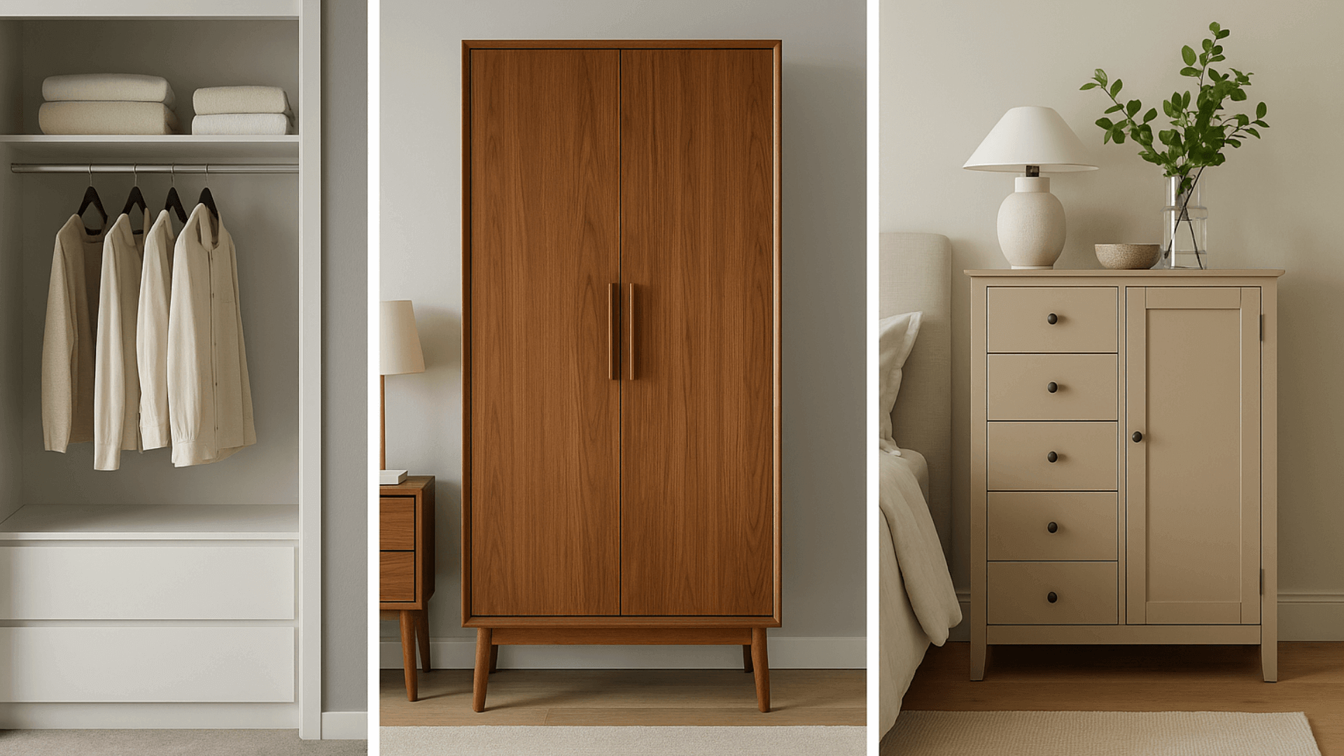 Closet, Wardrobe, Cabinet: Understanding the Difference for Your Bedroom