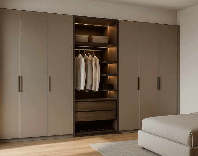 What to Expect from Luxury Fitted Wardrobes: Design, Function & Everyday Comfort