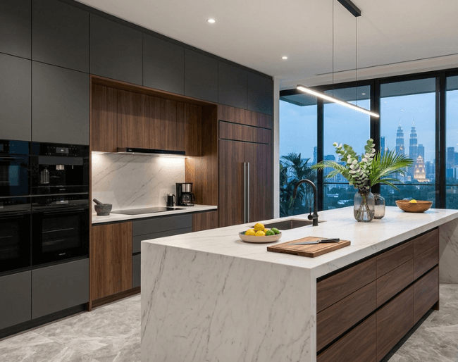 Why Modern Kitchen Design and Cabinet Solutions Matter in Luxury Property Projects