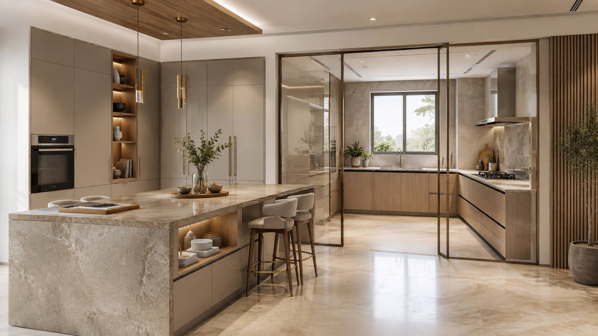 Wet & Dry Kitchen Design: How European Systems Solve It Elegantly